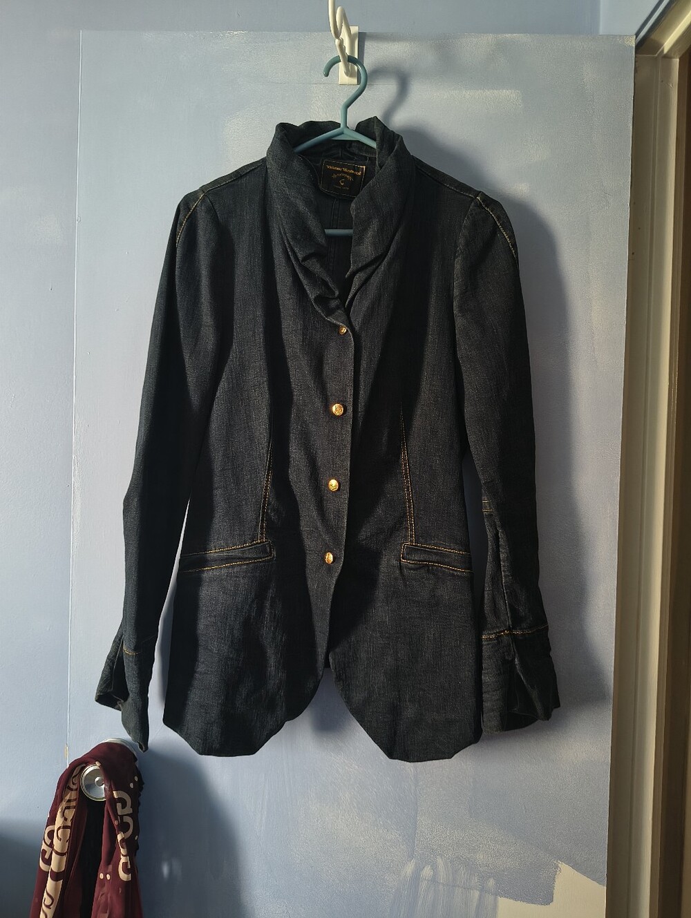 Vivienne Westwood Anglomania Denim Blazer 12 US